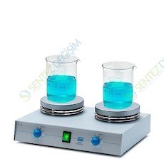 Velp RC2 Serisi İki Bölmeli Sıcak Tabla -1200 W / 370 °C