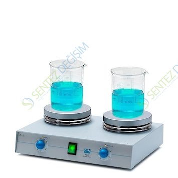 Velp RC2 Serisi İki Bölmeli Sıcak Tabla -1200 W / 370 °C