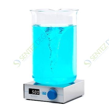 VELP MSL 8 Dijital - Yüksek Hacimli Manyetik Karıştırıcı 8 L / 40 rpm - 1500 rpm