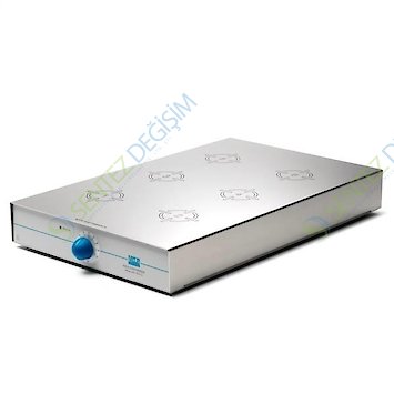 VELP MULTISTIRRER Manyetik Karıştırıcılar, Çoklu Pozisyonlar 15 Bölmeli, 80 ila 1500 rpm