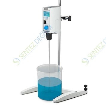VELP DLS Sistem Mekanik Karıştırıcı Destekli ve Karıştırma Şaftlı 120W / 25L / 25000 (mPa*s)* / 50 - 2000 rpm