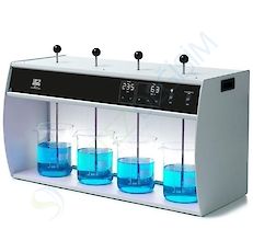 VELP JLT 4 Jar Test Cihazı (Flokülatör) Dijital Kontrollü 11 W / 10 ila 300 rpm