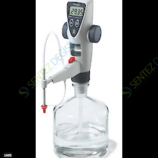 BRAND Dijital Büret Titrette, 25 ml (RS 232 Çıkışlı) (Geri döngü vanalı ve 0,001 ml hassasiyette)