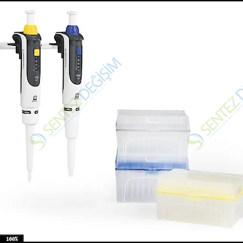 BRAND Midi Pipet Seti; 2-20 ul , 20-200 ul,100-1000 ul pipetler