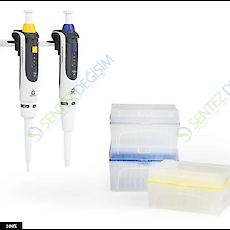 BRAND Pipet Seti 5'li (Paket 1) 0,1-2,5 ul, 0,5-10 ul, 2-20 ul, 20-200 ul, 100-1000 ul, 6'lı stand