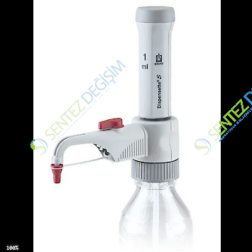 BRAND Dispensette III, Fıx Type ( Sabit ), Vanalı, 1 ml