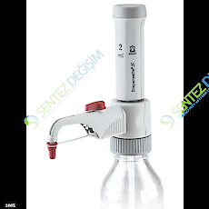 BRAND Dispensette III, Fıx Type ( Sabit ), Vanalı, 2 ml