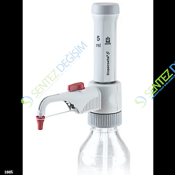 BRAND Dispensette III, Fıx Type ( Sabit ), Vanalı, 5 ml