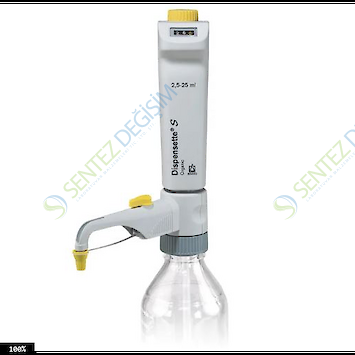 BRAND Dispensette, Dijital Organik, Vanalı 2,5-25 mL
