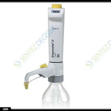 BRAND Dispensette, Dijital Organik, Vanalı 5-50 mL