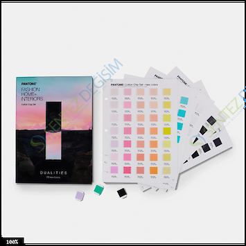 PANTONE 2025 TCX - COTTON CHIP SET (İLAVE 175 ADET YENİ RENK EN GÜNCEL VERSİYON) -PANTONE 2025 TCX KLASÖR (KUMAŞ) 3 CİLT