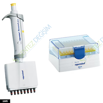 EPPENDORF Research Plus 8 Kanallı 10-100 µl Pipet