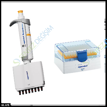 EPPENDORF Research Plus 8 Kanallı 30-300 µl Pipet