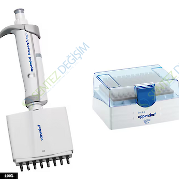 EPPENDORF Research Plus 8 Kanallı 0,5-10 µl Pipet
