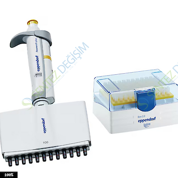 EPPENDORF Research Plus 12 Kanallı 10-100 µl Pipet