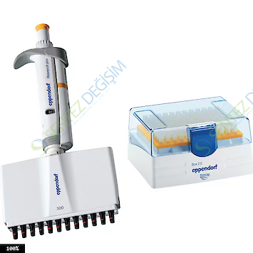 EPPENDORF Research Plus 12 Kanallı 30-300 µl Pipet