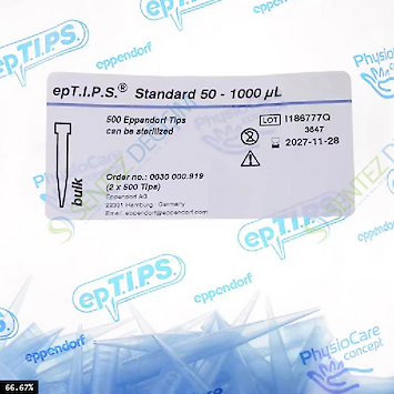 EPPENDORF epT.I.P.S Standard 50 - 1000 µl 2x500lük paket, mavi