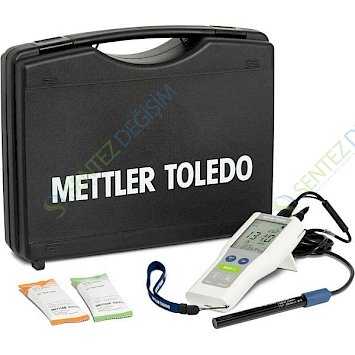 METTLER TOLEDO FiveGo Portatif İletkenlik Ölçer F3-Field-Kit LE703 IP67 İletkenlik Elektrodu dahil