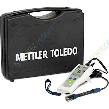 METTLER TOLEDO FiveGo Portatif Çözünmüş Oksijen Ölçer F4-Field-Kit LE621 IP67 Çözünmüş Oksijen Elektrodu dahil