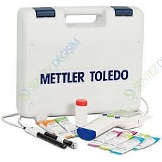 METTLER TOLEDO SevenGo Duo Portatif pH / İletkenlik Ölçer SG23-FK2-Kit InLab Expert Go-ISM pH ve InLab 738-ISM İletkenlik Elektrotları dahil