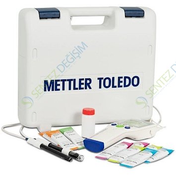 METTLER TOLEDO SevenGo Duo Portatif pH / İletkenlik Ölçer SG23-FK2-Kit InLab Expert Go-ISM pH ve InLab 738-ISM İletkenlik Elektrotları dahil