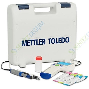 METTLER TOLEDO SevenGo Duo Portatif pH/İyon/Çözünmüş Oksijen Ölçer SG98-FK2-Kit InLab Expert Go-ISM pH ve InLab OptiOx Çöz. Oksijen Elektrodu dahil