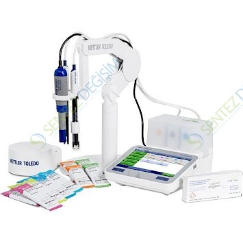 METTLER TOLEDO SevenExcellence Masa Tipi pH / Ion / İletkenlik / Çöz. Oksijen Ölçer Inlab Expert Pro-ISM, InLab 731-ISM, InLab OptiOx, uMix dahil