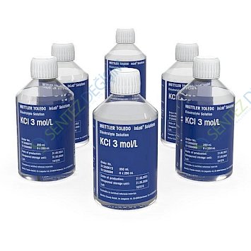 METTLER TOLEDO Electrolyte 3 mol/L KCl, 6 x 250mL