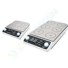 ISITICILI ÇOKLU MANYETİK KARIŞTIRICI 4X500 ML SR-MHS-4PRO 