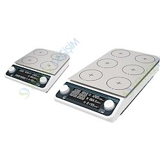 ISITICILI ÇOKLU MANYETİK KARIŞTIRICI 4X500 ML SR-MHS-4PRO 